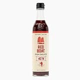 Red Boat Fischsauce – Reine, natürliche Fischsauce ohne Glutamat, Konservierungs- und...