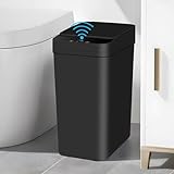 Sensor Mülleimer 12L, Automatik Touchless Mülleimer mit Smart Sensor für Bad Büro...