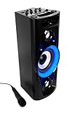 Reflexion PS07BT Mobile Discosoundmaschine (Bluetooth, True Wireless Stereo,...