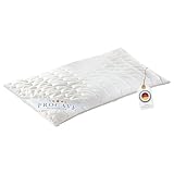 PROCAVE Dinkelkissen 40x80cm, Made in Germany, atmungsaktives Kissen mit Dinkel-Spelz,...