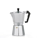 kela Espressokocher für 3 Tassen, Espressokanne 150ml, Kaffeekocher Aluminium,...