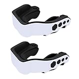 2 Stück Sport Zahnschutz,Mundschutz Boxen,Sport Mundschutz,für Rugby, Boxen, Kampfsport,...