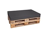 TexDeko® Palettenkissen 120 x 80 x 12cm Wasser-& schmutzabweisend Abnehmbarer...