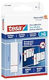 tesa Powerstrips Klebestreifen für Fliesen und Metall 3 kg - Doppelseitige Streifen für...