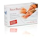 Snorban® Anti-Schnarchschiene für einen erholsamen Schlaf im FlexPoint Set mit...