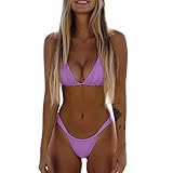 Generisch Bikini Damen Set Bikini-Sets für Damen Sexy Badeanzug - String Triangel...