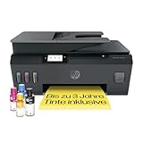 HP Smart Tank Plus 570 3-in-1 Multifunktionsdrucker (WLAN; ADF; Touchscreen) – 3 Jahre...