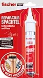 fischer REPARATUR SPACHTEL, fertige Spachtelmasse in Naturweiß, repariert...
