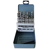 Makita D-46202 Bohrer-Set 18-teilig in Bohrerkassette, für Stein, Metall und Holz, Ø je...