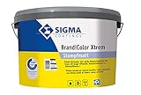 SIGMA Brandicolor Xtreme, 12,5L Innenwandfarbe, weiss, hochdeckend, stumpfmatt.
