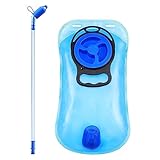 Trinkblase 2 Liter, Trinkrucksack Trinkbeutel Wasserbeutel Wasserblase BPA-Frei...