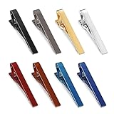 LOLIAS Krawattenklammern für Herren Krawattennadel Set Tie Clip Krawattennadeln Modische...
