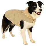 Flamingo Hundemantel – Bonnie – Beige – A: 50 cm | B: 38–40 cm | C:...