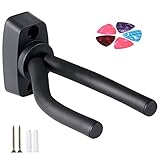 Vinabo Gitarrenständer mit Haken, Gitarre, Wandhaken, Ständer, Wandmontage, für...