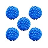 5 Stücke Trockner Ball, Wiederverwendbare Dryer Balls,Wäsche Wäschetrockner Trocknen...