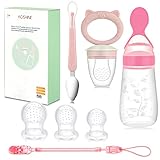 Fruchtsauger Baby Feeder Obst Babyfütterung 125ml Silikon Fütterlöffel Baby...