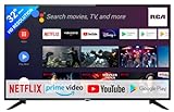 RCA RS32H2 Android Smart TV 32 Zoll (80 cm) mit Google Assistant, Chromecast, Netflix,...