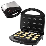 Syntrox Elektrischer Nussbäcker | Oreschniza Waffeleisen für 6 Waffelnüsse,...