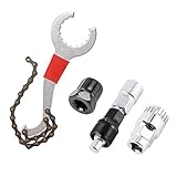 Jooheli 6-in-1 Fahrrad Kassette Removal Tool, Fahrradschlüssel-Kit mit...