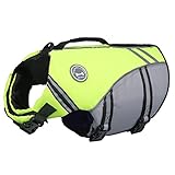 VIVAGLORY Sports Style Schwimmweste Hund, Hundeschwimmweste für Bootfahren,...