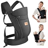 vrbabies Babytrage für Neugeborene ab Geburt, Ergonomische, mit Verstellbarer Gürtel,...