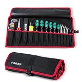 PARAT BASIC Roll-Up Case 15 | Rolltasche für 15 Werkzeuge aus Nylon | Kompakte...
