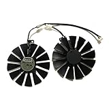 iHaospace 95MM T129215SM FDC10M12S9-C 4Pin 12V Graphics Card Cooler Fan for ASUS...