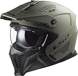 LS2, Jet/Modularhelme Motorrad Drifter SOLID Matt Sand, L