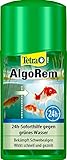Tetra Pond AlgoRem - 24-Stunden-Soforthilfe gegen grünes Wasser im Gartenteich, bekämpft...