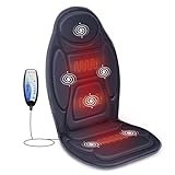 Snailax Massagesitzauflage mit Wärmefunktion und Vibration, Massageauflage für...