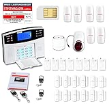 Multi Kon Trade® M2B GSM Funk Alarmanlage Haus mit LCD Display - umfangreiches...