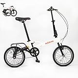 olotos Faltbike nur 9,7kg NOAHK Faltbar-Fahrräder, Alu-Rahmen, Klapprad 16 Zoll...