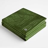 Abdeckplane Gewebeplane Line 140g/m² grün, 2m x 3m = 6m², 25 verschiedene...