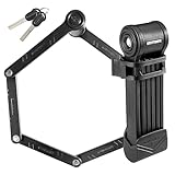 Kryptonite Keeper 510 Faltschloss - 100 cm, Sicherheitsgrad 5/10, Kompaktes...