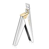 BEZOX Nagelknipser Maniküre Tip Cutter Voller Edelstahl, Hochwertiges Nagelknipser Tips...