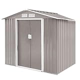 HATTORO Metall Gerätehaus Verschiedene Größen Geräteschuppen Garten Schuppen...
