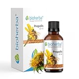 BIOHERBA Propolis Tropfen, Reiner Propolis Extrakt, Tinktur 50 ml ohne Alkohol...