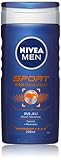 Nivea Men 4er Pack Duschgel für Körper, Gesicht & Haar, 4 x 250 ml Flasche, Sport