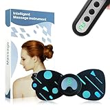 Drahtloses EMS & TENS Gerät Schmerztherapie, Tragbares Mini Massagegerät...