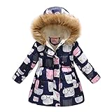 PZHHZPING Baby Steppjacke Jungen Mädchen Warm Steppjacke Baumwolle Winter...