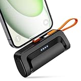 Mini Powerbank, Externer Akku 5000mAh Tragbares Power Bank Tragbar Und Kompakte Handy...