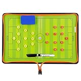 Fußball Taktiktafel Tragbar Trainer Taktikmappe Coachen Trainer-Mappe Fussball...
