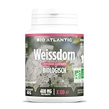 Bio Weissdorn 1200 mg pro Tag - Hawthorn - 120 tabletten | Premium Naturprodukt...