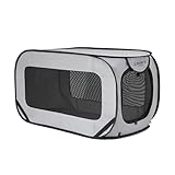 Love's cabin 94x54x54 cm Hundebox faltbar Auto große, mittlere, kleine Hunde -...