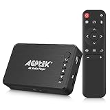 AGPTEK USB 2.0 1080P (1920 × 1080) HD Media Player RMVB MKV SD SDHC USB JPEG - mit...