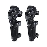 Scoyco 1 Paar Motorrad Knieschienbeinschützer Pads Schwarz Einstellbare...