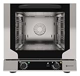 HENDI Heißluftofen mit Beschwadung, Compact, mit 4x Backbleche, mit 1 Lüfter,...