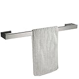 Flybath Handtuchstange SUS 304 Edelstahl Gebürstetes Silber Handtuchhalter Badetuchhalter...