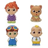 CoComelon CMI0010 - Familie 4er Figuren-Set, offizielle Figuren