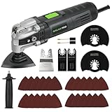 GALAX PRO Oszillationswerkzeug Oszillierer Multitool 400 Watt 6 Einstellbare...